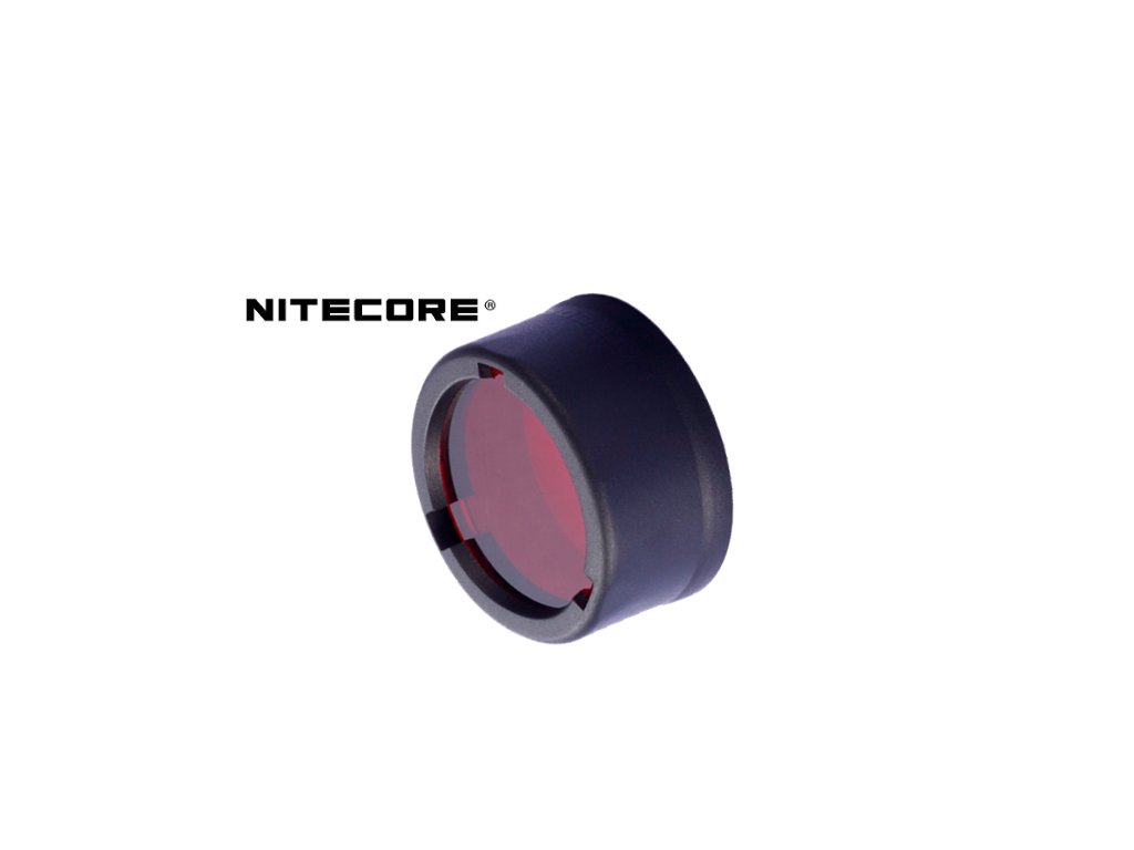 Červený filter Nitecore NFR 23mm