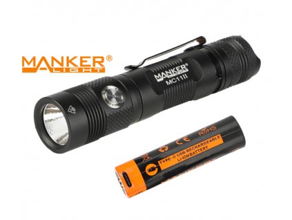 LED Baterka Manker MC11 II CW 2000lm (Studená biela)