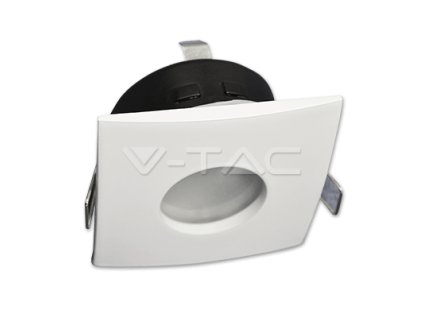 Bodové svietidlo zapustené štvorcové GU10 biele VT-787SQ (V-TAC)
