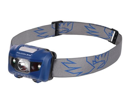 Falcon Eye ORION, Biela Cree + Červená a Zelená LED NAVY (Modré telo)