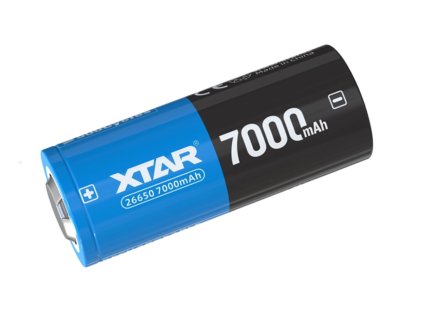 Xtar 26650 7000mAh 3,6V 10A chránený (1)