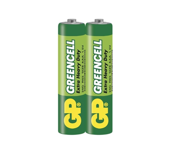 GP Batteries Batéria GP GREENCELL AAA, 2ks/ Fólia