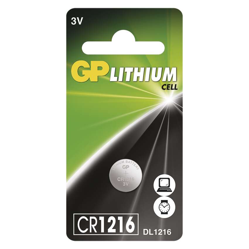 GP Batteries Batéria GP líthiová gombíková CR1216, 1ks/ Blister
