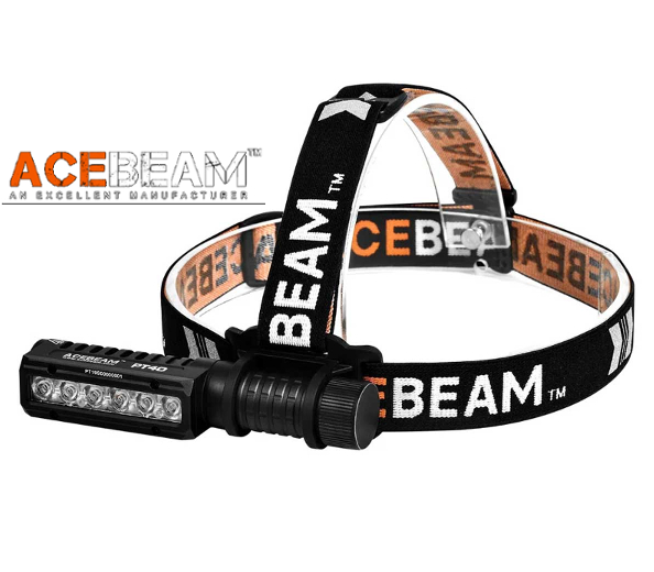 LED Čelovka 2v1 Acebeam PT40