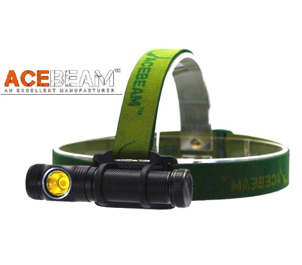 LED Čelovka Acebeam H10 čierna