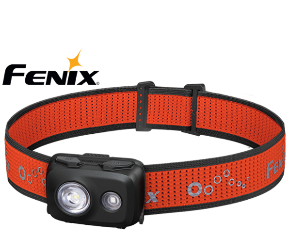 LED Čelovka Fenix HL16 + 3x AAA batéria Farba tela: Čierna