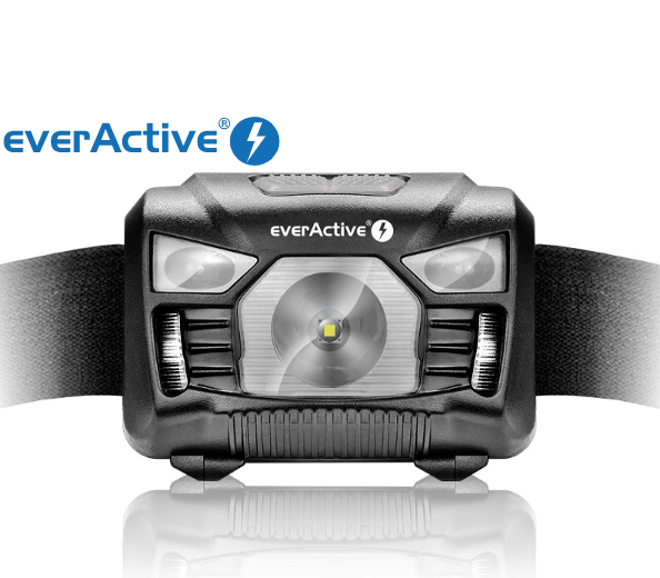 LED čelovka s pohybovým senzorom everActive HL-160 Viper