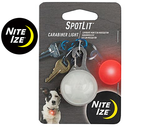 NiteIze LED Kľúčenka Nite Ize SpotLitČervená