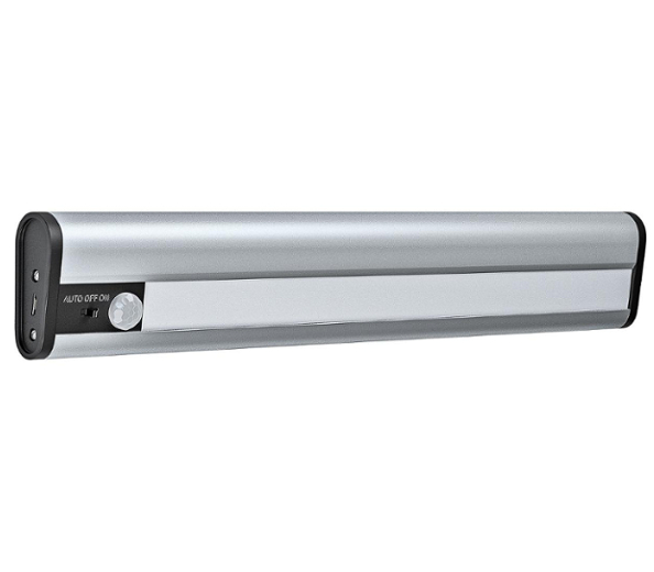 LED lineárne svietidlo so senzorom pohybu a vypínačom LEDVANCE 1,5W 98lm 30cm 4000K, USB nabíjateľné