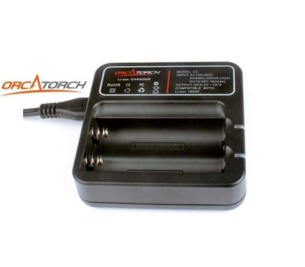Nabíjačka Orcatorch C2 + Auto adaptér