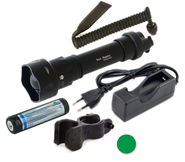 Wolf-Eyes Nite Hunter Zelená LED Full Set