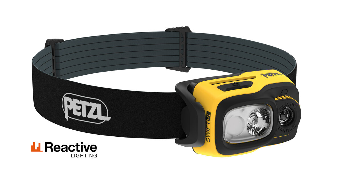 LED čelovka PETZL SWIFT RL PRO HYBRID čierno-žltá