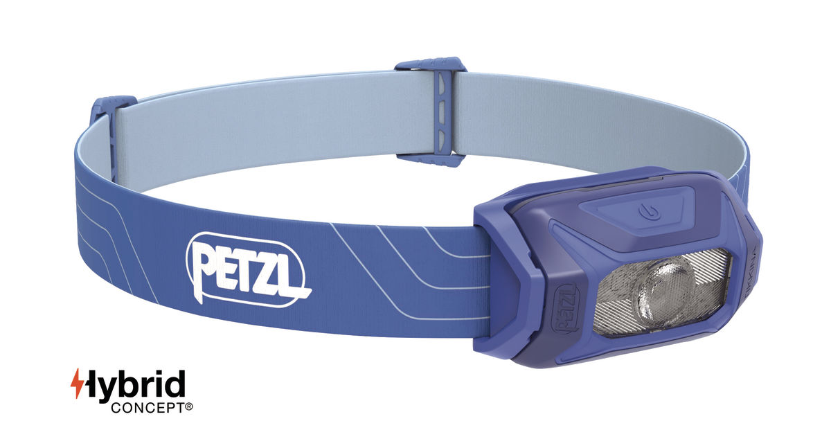 LED čelovka PETZL TIKKINA HYBRID modrá