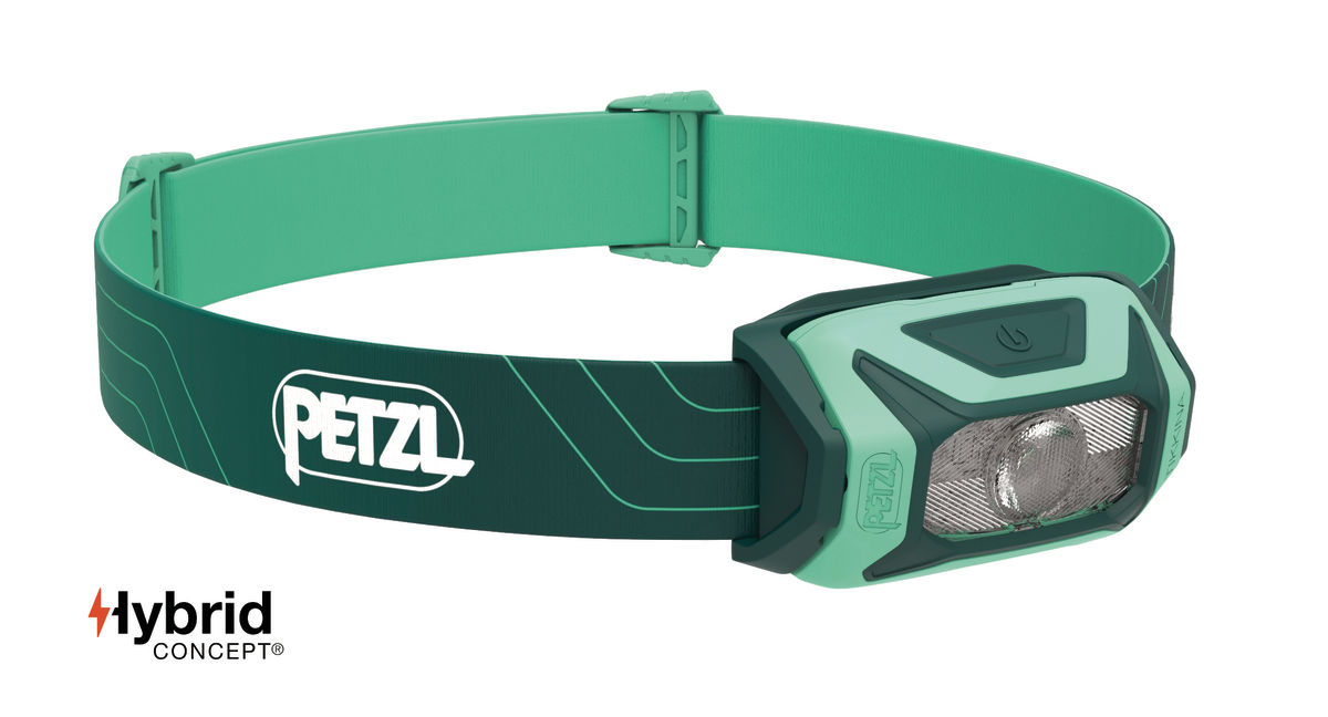 LED čelovka PETZL TIKKINA HYBRID zelená