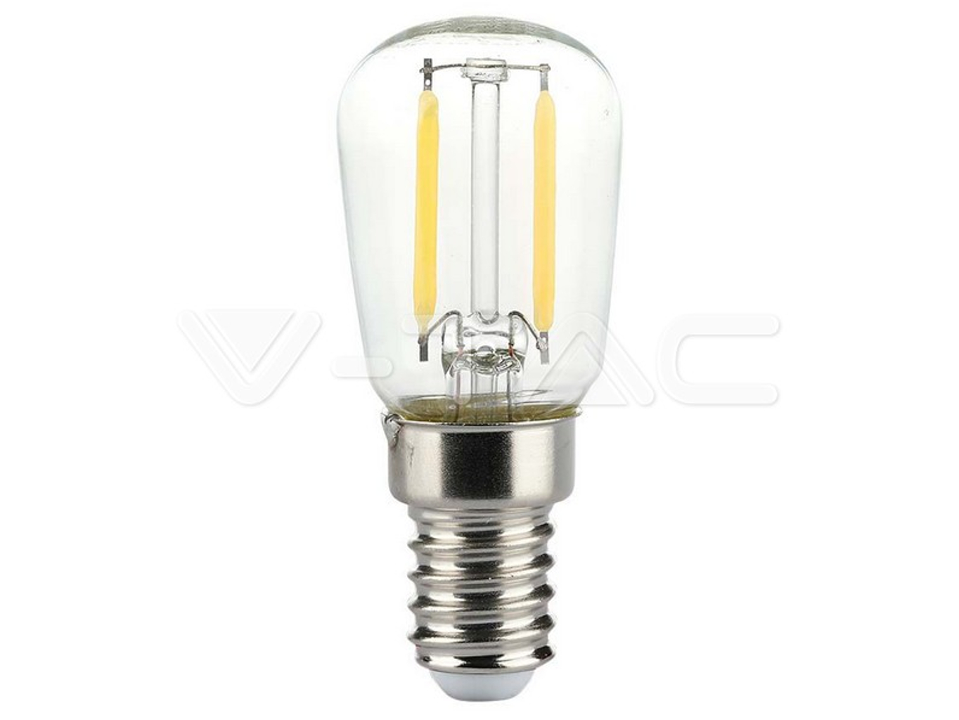 V-TAC Žiarovka LED Filament E14 2W, 4000K, 200lm, ST26 VT-1952 (V-TAC)