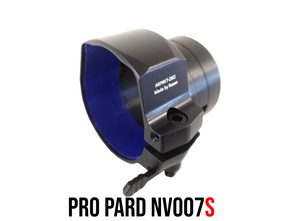 Rusan Q-R objímka pre Pard NV007S pre atypické puškohľady (Swarovski, Zeiss, Leica) Veľkosť objímky: Leica Magnus gen 2