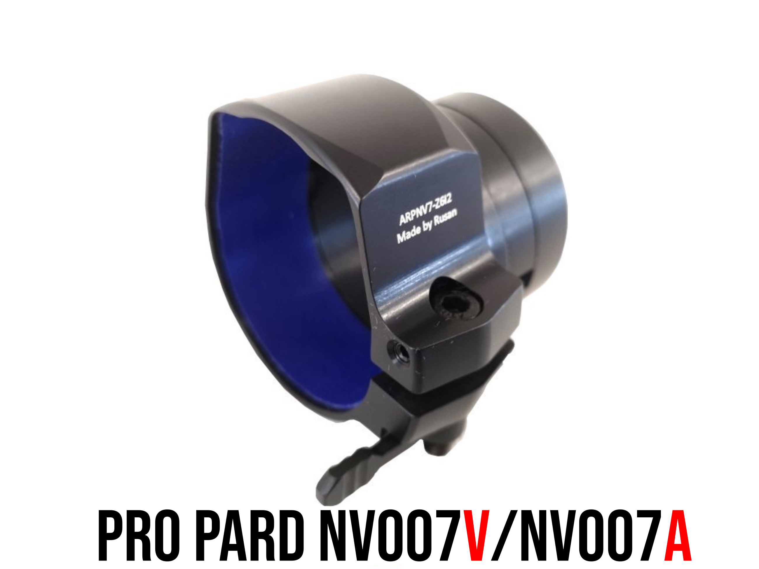 Rusan Q-R objímka pre Pard NV007V NV007A pre atypické puškohľady (Swarovski, Zeiss, Leica) Veľkosť objímky: Leica Magnus gen 2