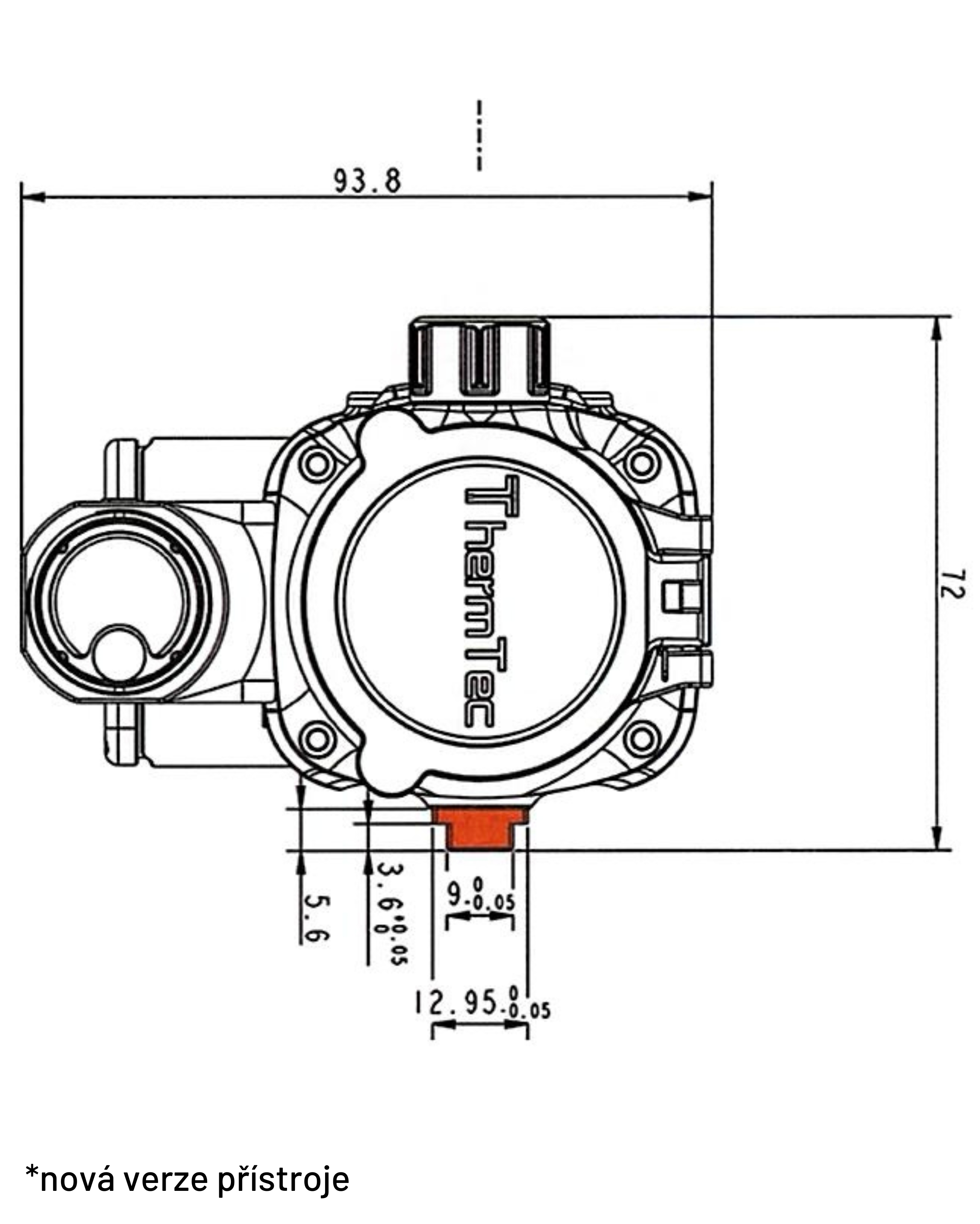ThermVisia Oceľový adaptér na Blaser pre ThermTec Vidar Verzia: New