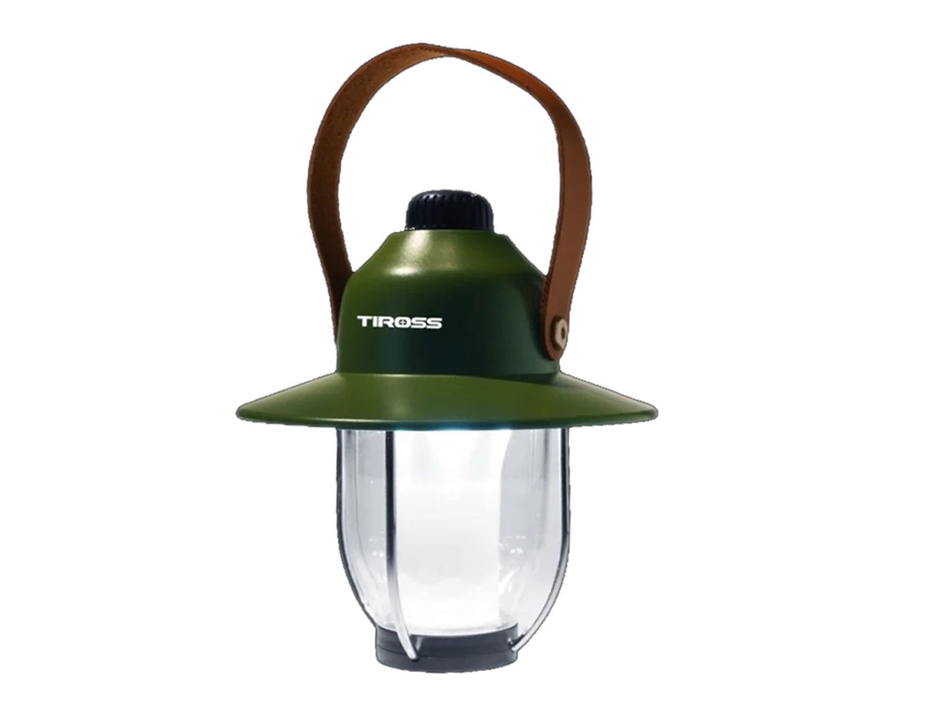 Kempingová LED lampa TIROSS TS1986 Retro, plynulá regulácia, USB-C nabíjateľná