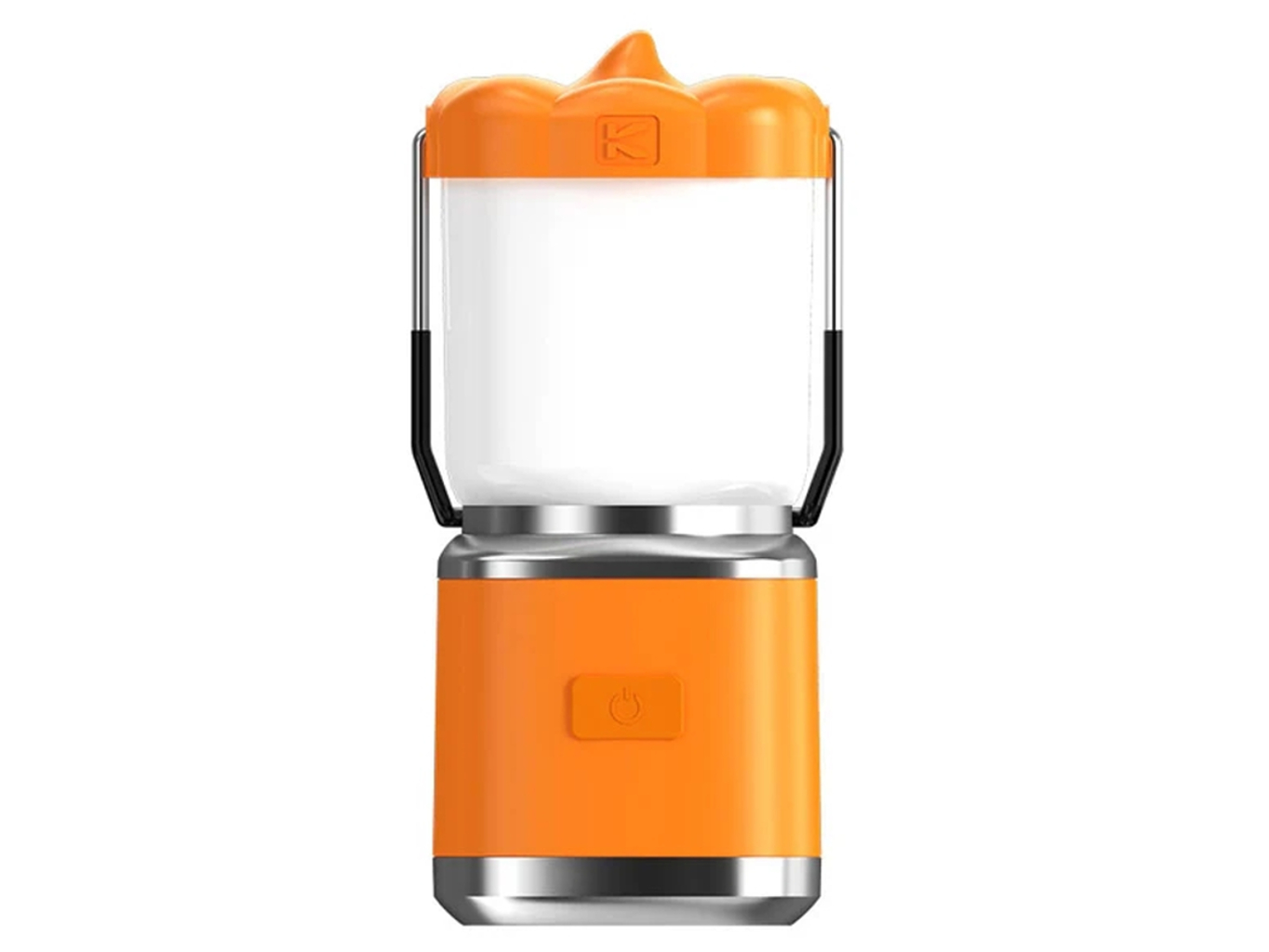 Kempingová LED lampa Klarus CL8 Pumpkin, USB-C nabíjateľná - Oranžová