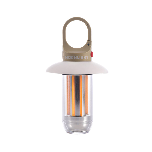 Kempingová LED lampa Falcon Eye MOONLIGHT, Retro USB-C nabíjateľná