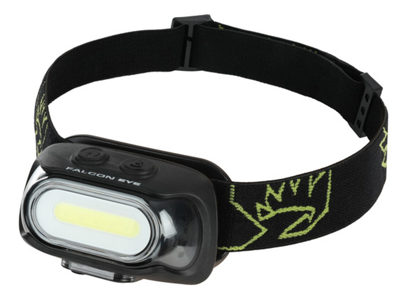 LED Čelovka Falcon Eye STURDY so vstavaným Li-Pol 1200mAh aku., IR senzor