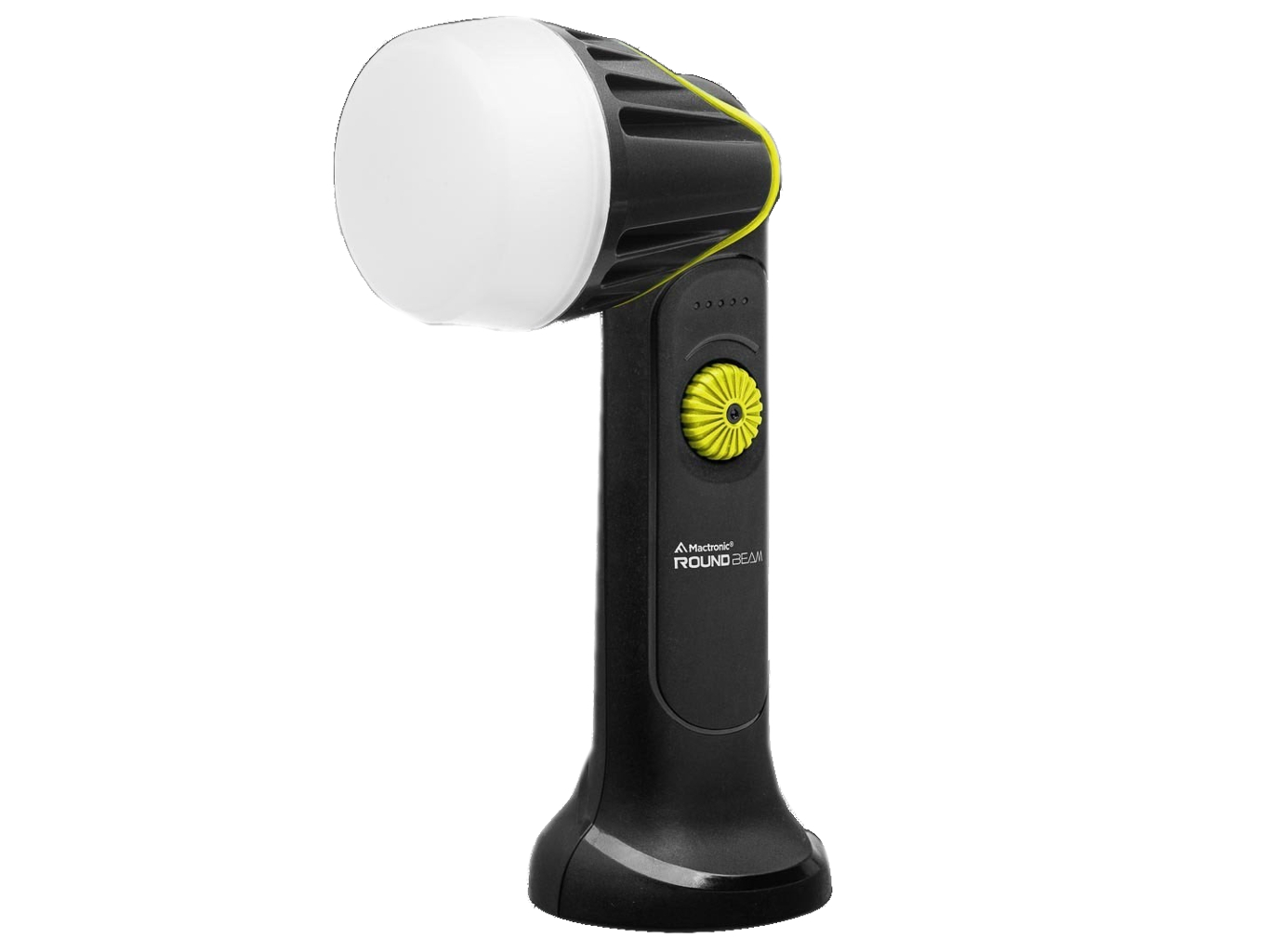 LED pracovná lampa Mactronic ROUND BEAM, 1000lm, vstavaný Li-ion 5200mAh 3,7V, Micro-USB nabíjateľná