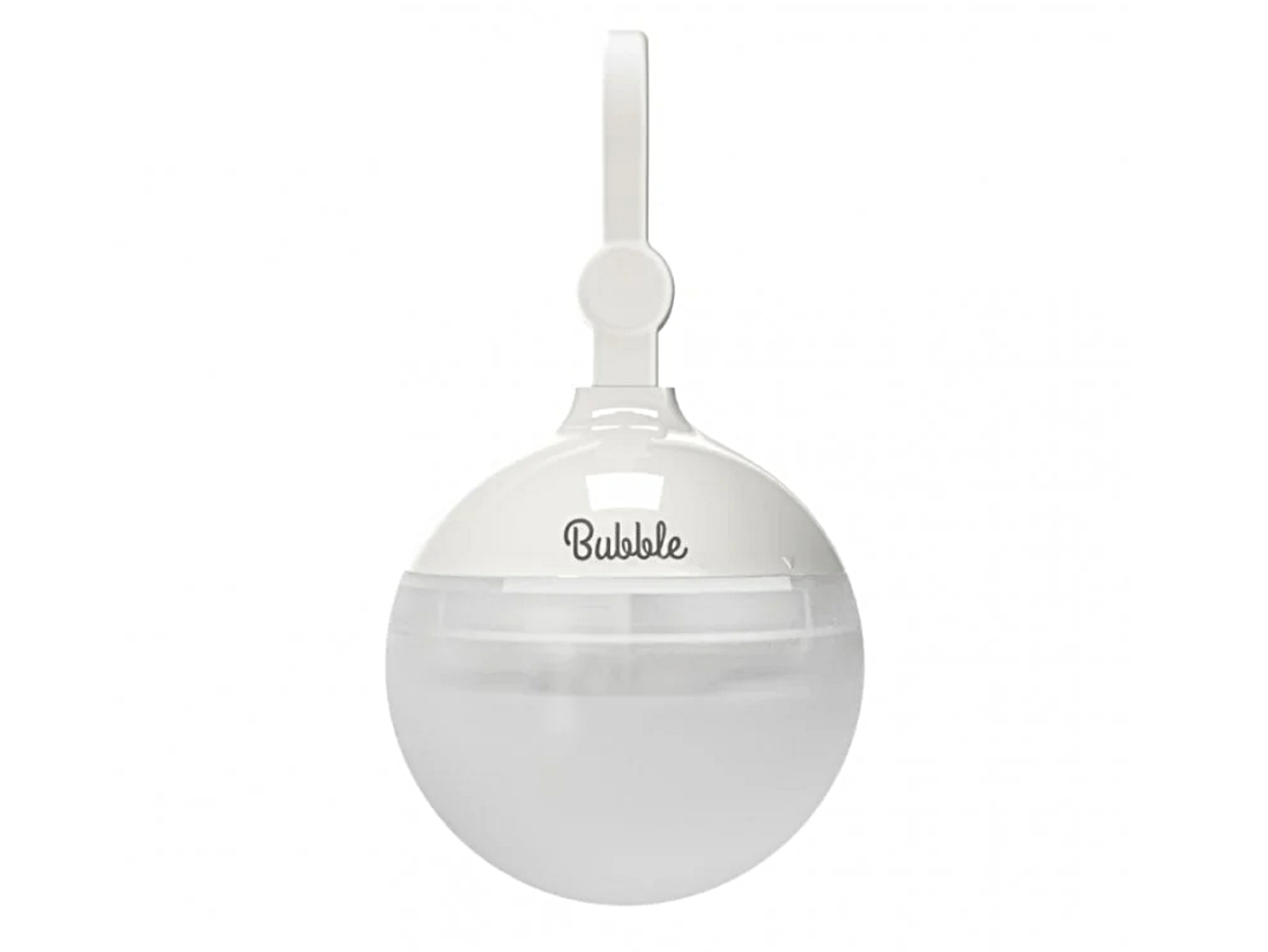 Kempingová LED lampa Nitecore Bubble, USB nabíjateľná - Biela
