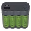 2v1 USB nabíjačka a Powerbank GP CHARGE AnyWay + 4 AA GP ReCyko+ 2700mAh