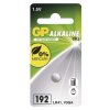 Batéria GP alkalická gombíková 192 (LR41), 1ks/ Blister