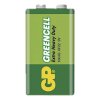 Batéria GP GREENCELL 9V blok, 1ks/ Fólia