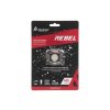 Čelovka Mactronic Rebel, 400lm, Vstavaný Li-ion aku. 600mAh 3,7V, Micro-USB nabíjateľnáČierno-oranžová
