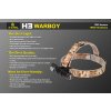 Čelovka Xtar H3 WARBOY