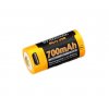 Fenix RCR123A/ 16340 3,6V Micro USB nabíjateľná, chránený