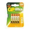 GP Ultra Alkaline baterie LR03 (AAA, mikrotužka) 1,5V 8ks (6+2 zdarma)