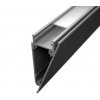 Hliníkový profil pre LED pásy NÁSTENNÝ, 55x14,2mm - Strieborná