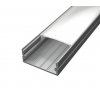 Hliníkový profil pre LED pásy S3, 23,5x10mm - Strieborná