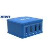 Inteligentná 4x USB nabíjačka XTAR 4U