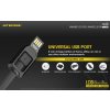 Inteligentná prenosná magnetická USB nabíjačka/ Powerbank/ LED svietidlo Nitecore LC10 (Li-ion/ IMR)