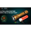 LED Baterka Acebeam Defender P17 + 1x IMR 21700 5000mAh 3,6V USB-C nabíjateľný