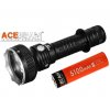 LED Baterka Acebeam L35 + Micro USB nabíjateľný aku. IMR 21700 5100mAh 20A 3,7V - Čierna