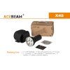LED Baterka Acebeam X45 + 4x IMR 18650 3100 3,6V akumulátor