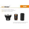 LED Baterka Acebeam X45 XHP70.2 P2 + 4x IMR 18650 3100 3,6V akumulátor