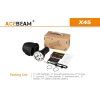 LED Baterka Acebeam X45 XHP70.2 P2 + 4x IMR 18650 3100 3,6V akumulátor