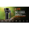 LED Baterka Acebeam X75, 80000lm, 12x XHP70.2 LED, Li-ion Battery pack 14.4V 4x 21700 IMR 4250mAhCW (Studená biela)