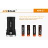 LED Baterka Acebeam X80GT + 4x Li-ion IMR 18650 3100mAh 31A 3,6V