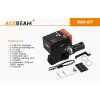 LED Baterka Acebeam X80GT + 4x Li-ion IMR 18650 3100mAh 31A 3,6V