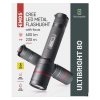 LED Baterka EMOS Ultibright 80, 600lm+1x Li-ion 18650 2600mA 3,7V, USB-C nabíjateľná