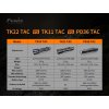 LED baterka Fenix TK22 TAC + 1x Li-ion aku. Fenix 21700 5000mAh s USB-C konektorom