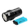 LED baterka Imalent MS06, 25000lm+3x Li-ion 21700mAh 4000mAh 3,6V, USB nabíjateľné